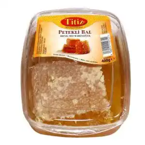 Wabenhonig Titiz 4 x 400g Bienen Natur Waben Honig, Türkei