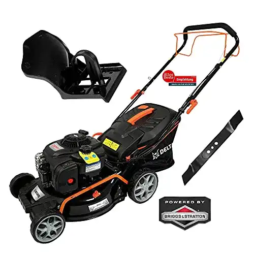 Rasenmäher 42 cm Schnittbreite DELTAFOX Benzin, 4-Takt