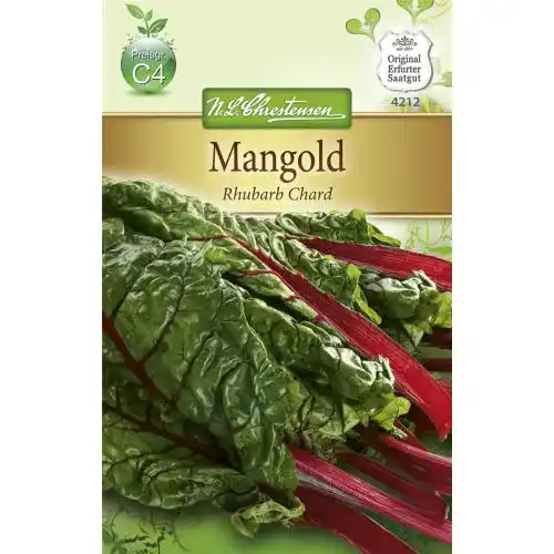 Mangold-Samen Chrestensen Mangold ‘Rhubarb Chard’