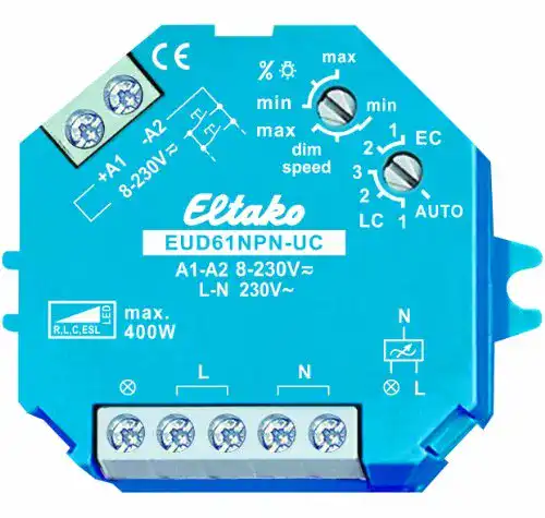 Dimmer Eltako EUD61NPN-UC Universal-Dimmschalter