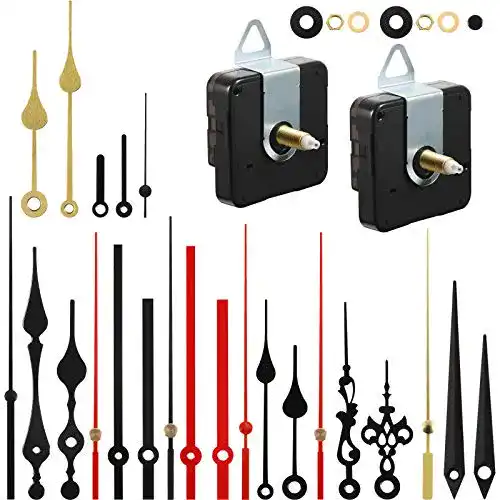 Uhrzeiger Outus 2 Stück Uhrwerk mit Zeiger DIY, Set
