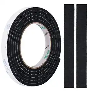 Filzband Shintop, 5mm dick, selbstklebend, 0,5 “x 78,7”, schwarz