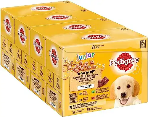 Pedigree-Nassfutter PEDIGREE Portionsbeutel Multipack Junior 4