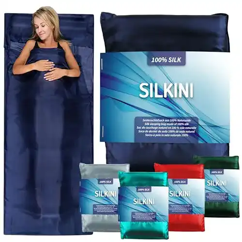 Seidenschlafsack Silkini ® – aus 100% Naturseide