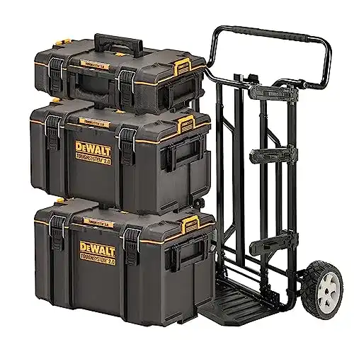 Werkzeugtrolley DEWALT 4-in-1 ToughSystem 2.0 Komplett-Set
