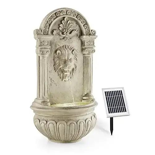 Wasserspeier blumfeldt Löwenstein mit LED-Beleuchtung