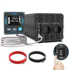Edecoa-Spannungswandler EDECOA 2000w Wechselrichter