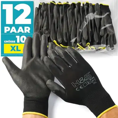Arbeitshandschuhe ISC Hygiene & Safety 12 Paar Arbeits-