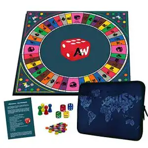 Quizspiele Alleswisser Quiz Brettspiel für Kinder u. Erwachsene
