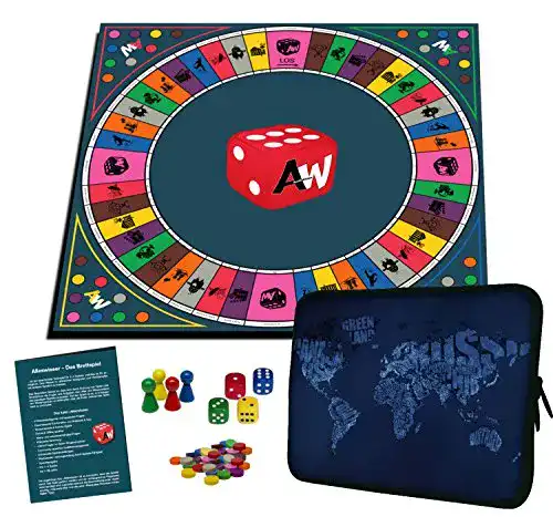 Quizspiele Alleswisser Quiz Brettspiel für Kinder u. Erwachsene