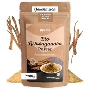 Ginseng-Pulver Monte Nativo Bio Ashwagandha Pulver 700g