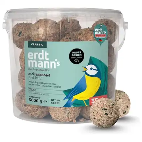 Erdtmann-Vogelfutter Erdtmanns 35 Meisenknödel ohne Netz