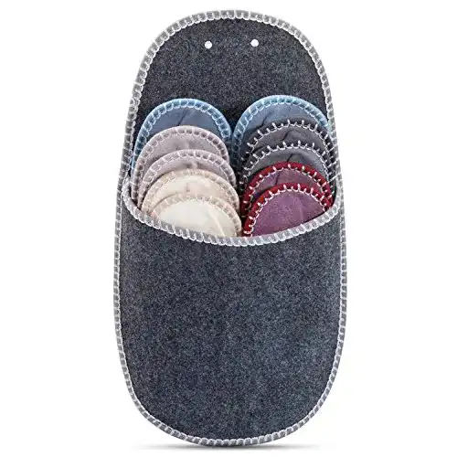 Filzpantoffeln ONVAYA Hausschuhe 5er-Set Filzpantoffel grau