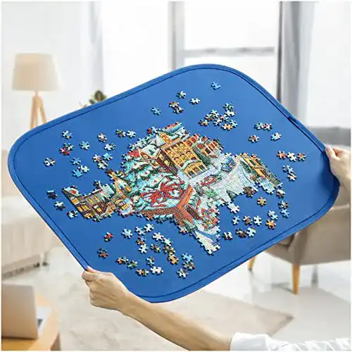 Puzzlebrett HXMARS Faltbares Puzzle-Brett tragbar