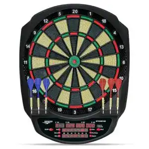 Carromco-Dartscheibe Carromco STRIKER-601, gelb-schwarz