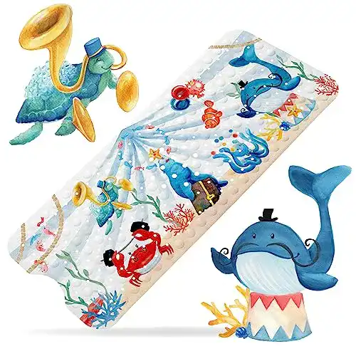 Badewannenmatte (Kinder) TONIAMO ® extra lang 100x40cm