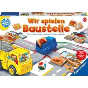 Lernspielzeug ab 2 Jahre Ravensburger 24726 Wir spielen Baustelle