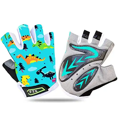 Fahrradhandschuhe Kinder FINGER TEN MTB Fahrrad Outdoor
