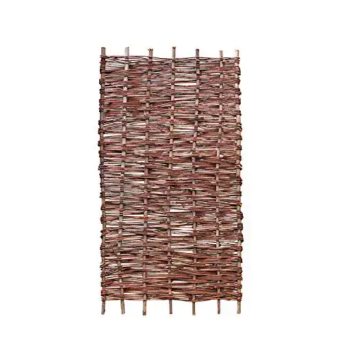 Flechtzaun WEIDENPROFI Weidenzaun Modell Klassik, 90 x 180 cm