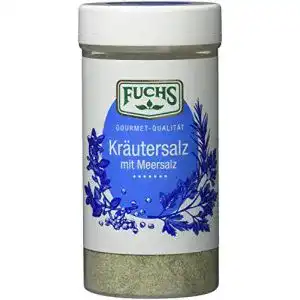 Kräutersalz Fuchs Gewürze Fuchs mit Meersalz 1, (3 x 150 g)