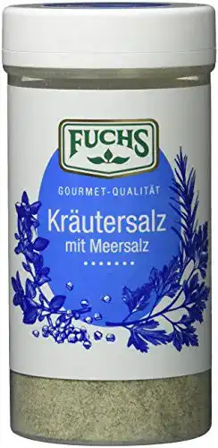 Kräutersalz Fuchs Gewürze Fuchs mit Meersalz 1, (3 x 150 g)