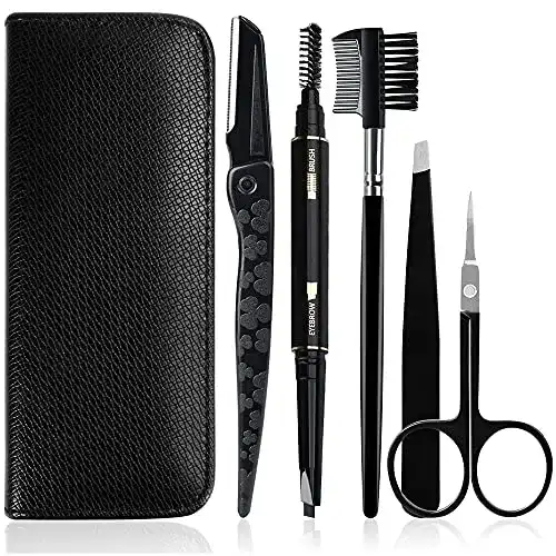 Die beste Augenbrauenschere Gibot Augenbrauen Set, 5pcs, rostfreier Stahl 2026 Test Bestseller Augenbrauenschere Gibot Augenbrauen Set, 5pcs, rostfreier Stahl