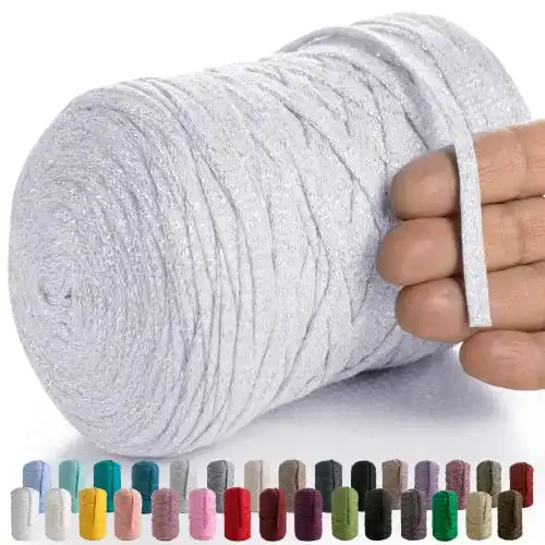 Textilgarn MERIWOOLART ® Makramee zum Häkeln und Stricken