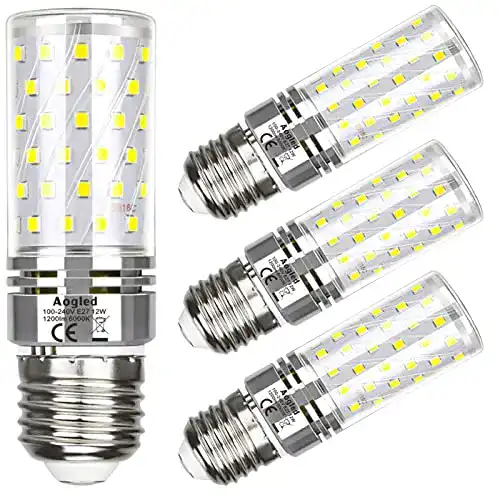 Tageslicht-Glühbirne Aogled LED Lampe Glühbirne E27 12W