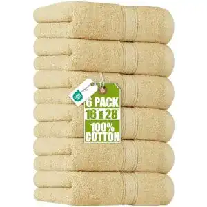 Handtücher Utopia Towels, Baumwolle, 600 g/m², 6 Stück