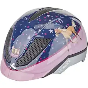KED-Kinderhelm KED Pina Pferdefreunde Kinder Fahrrad Helm
