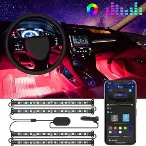 Ambientebeleuchtung Auto Govee LED, 4pcs 48