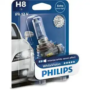 H8-Birne Philips WhiteVision Xenon-Effekt H8