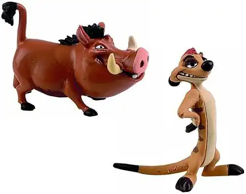Bullyland-Figuren Bullyland Timon 12533 und Pumbaa 12534 Set
