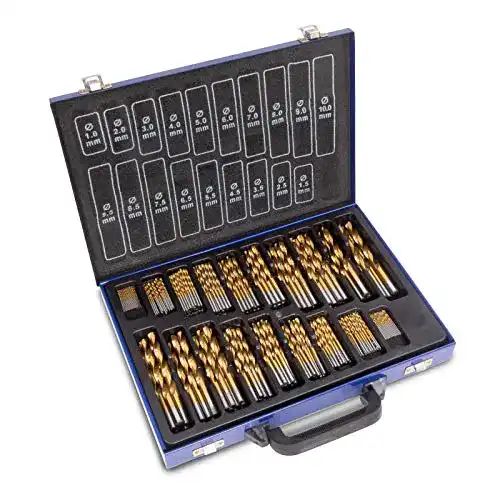 Die beste Titan-Bohrer hanSe Metallbohrer Set Profi 230-teilig, Titan HSS 2026 Test Bestseller Titan-Bohrer hanSe Metallbohrer Set Profi 230-teilig, Titan HSS