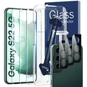 Samsung-Galaxy-S22-Panzerglas TOCOL 3+3 Stück 9H Schutzglas