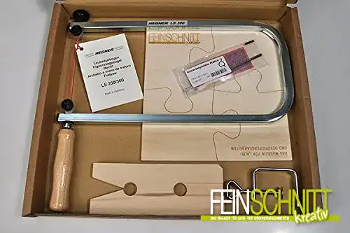 Laubsäge-Set FEINSCHNITTkreativ Hegner Starterset (LS 300)