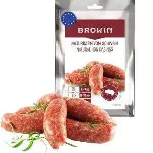 Schweinedarm Browin 310601 Naturdarm, Kaliber 28/30 mm, 15 m
