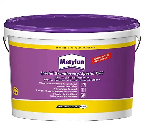 Die beste Tapetengrund (Weiß) Metylan MPI5N Spezial Grundierung 5 L 2026 Test Bestseller Tapetengrund (Weiß) Metylan MPI5N Spezial Grundierung 5 L