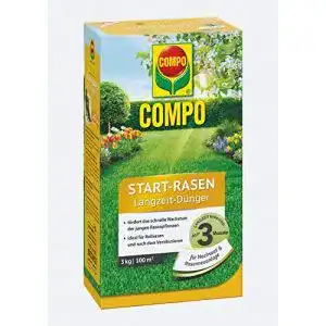 Compo-Rasendünger Compo Start-Rasen Langzeit-Dünger, 3 kg