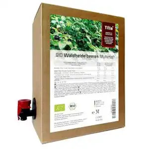 Heidelbeersaft naturi.me BIO Waldheidelbeeren Muttersaft – 3 Liter