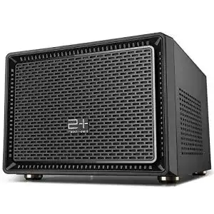 HTPC-Gehäuse GOLDEN FIELD N-1 Mini ITX Gehäuse für Desktop