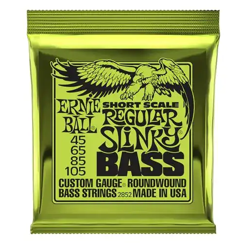 Ernie-Ball-Bass-Saiten Ernie Ball Regular Slinky Nickel Wound Short