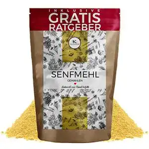 Senfmehl Kb KRAUTBERGER Senfpulver gelb fein 250g