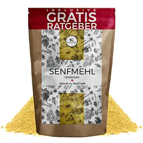 Senfmehl Kb KRAUTBERGER Senfpulver gelb fein 250g