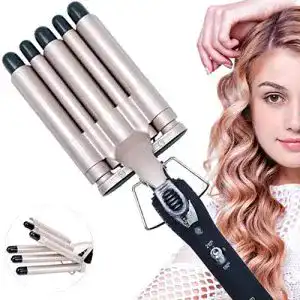 Welleneisen AIBEAU Lockenstab, 5 Dreifache Stäbe