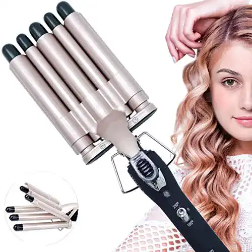 Welleneisen AIBEAU Lockenstab, 5 Dreifache Stäbe
