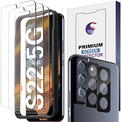 Samsung-Galaxy-S22-Panzerglas sunowow 3 Stück Schutzglas