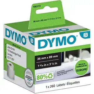 Adressaufkleber DYMO Original LabelWriter Rolle mit 260 Etiketten