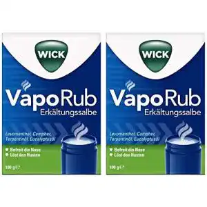 Erkältungssalbe WICK VapoRub 2 x 100 g Sparset