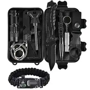Survival-Kit SayHia Emergency Survival Kit 11 in 1 Outdoor